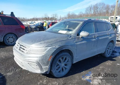 2022 Volkswagen Tiguan 2.0T Se from USA, damaged, VIN 3VV2B7AX1NM042383